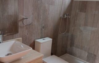 interior baño casa modular